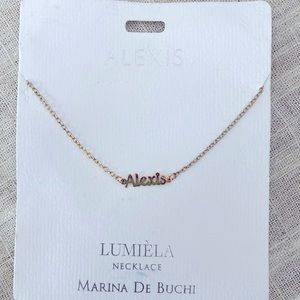 Alexis Name Necklace